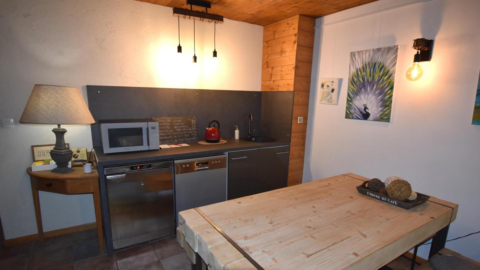 La Cle Des Bois Bed and Breakfast Le Bourg-dʼOisans Buitenkant foto